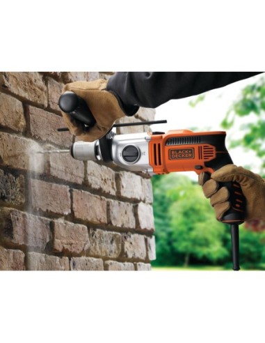KR911K-QS - Taladro percutor de 910W con 2 velocidades mecánicas