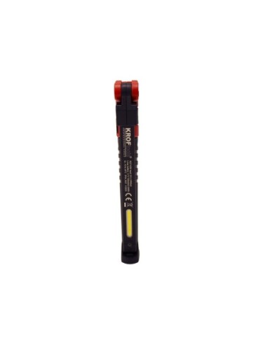 LÁMPARA SLIM 3-LED ARTICULADA E RECARGABLE