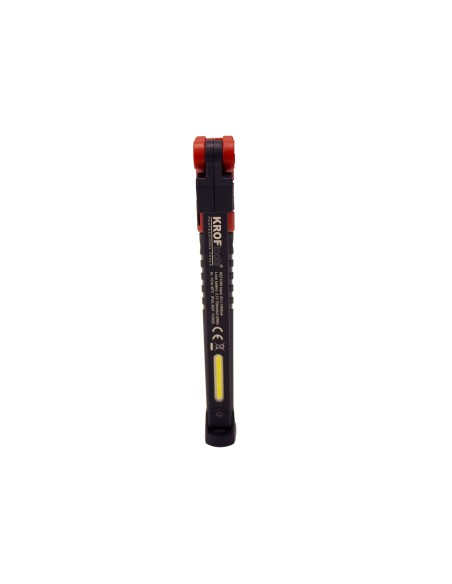 LÁMPARA SLIM 3-LED ARTICULADA E RECARGABLE