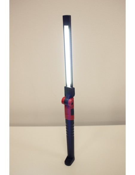 LÁMPARA SLIM 3-LED ARTICULADA E RECARGABLE
