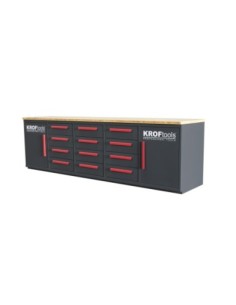 BANCO DE TRABAJO COM CAJONES 2,85MT 2