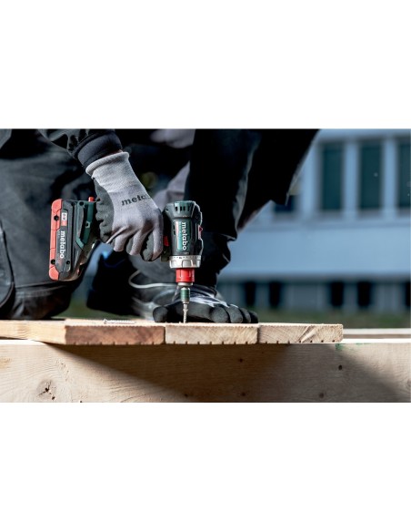 TALADRO ATORNILLADOR + 2 BATERIAS 18V + CARGADOR + MALETIN METABO 602327800 BS 18 L BL Q