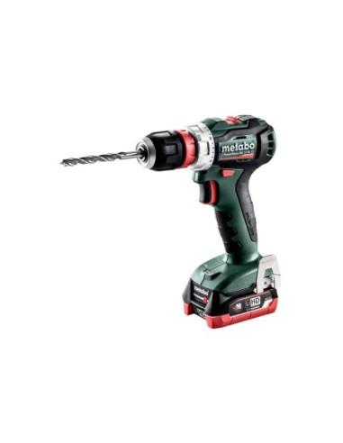 TALADRO ATORNILLADOR A BATERÍA 12V + 2 BATERÍAS + CARGADOR + MALETÍN, METABO 601039800 PowerMaxx BS 12 BL Q