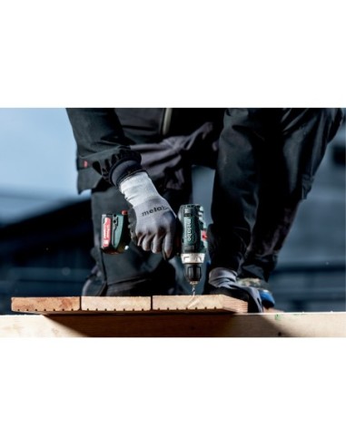 TALADRO ATORNILLADOR A BATERÍA 12V + 2BATERÍAS + MALETÍN, METABO 601036500 PowerMaxx BS 12