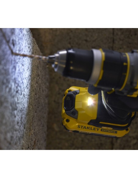 Taladro Percutor BRUSHLESS V20 18V 80Nm sin cargador/batería