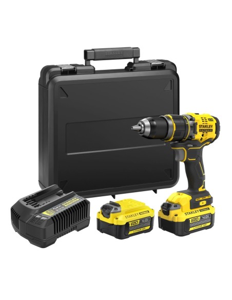 Taladro Percutor BRUSHLESS V20 Li-Ion 18V 80Nm con 2 baterías Li-Ion 4Ah