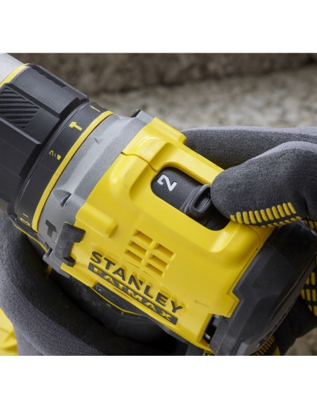 Taladro Percutor BRUSHLESS V20 Li-Ion 18V 80Nm con 2 baterías Li-Ion 4Ah