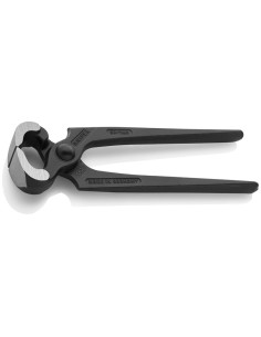 Tenaza para carpintero negro atramentado 160 mm (cartulina autoservicio/blíster) KNIPEX 50 00 160 SB