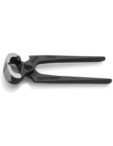 Tenaza para carpintero negro atramentado 160 mm (cartulina autoservicio/blíster) KNIPEX 50 00 160 SB
