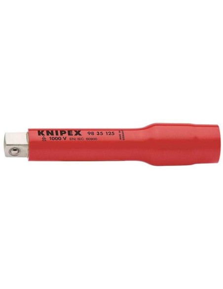 Alargadera con cuadradillo interno / externo 3/8 125 mm KNIPEX 98 35 125