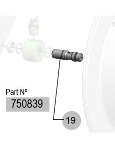750839, EJE 3/4BSP HD-HV/ND
