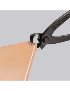 Tenaza rusa (tenaza rusa) recubiertos de plástico negro atramentado 200 mm KNIPEX 99 01 200 2