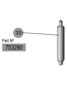 VÁSTAGO MOTOR PM45 10,1 (GRASA)