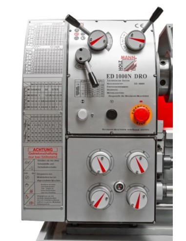 Torno para metal | ED1000NDIG_400V Holzmann