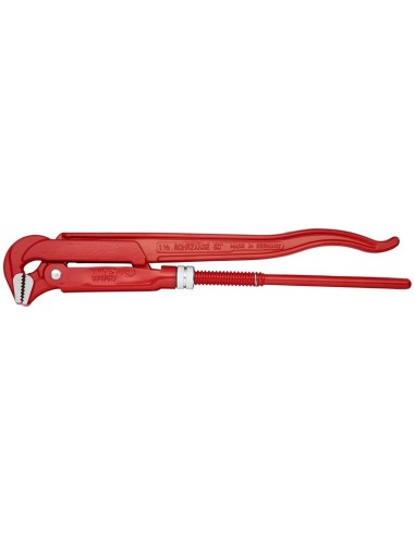 Llave para tubos 90° recubierto de pintura pulverizada, rojo 420 mm KNIPEX 83 10 015