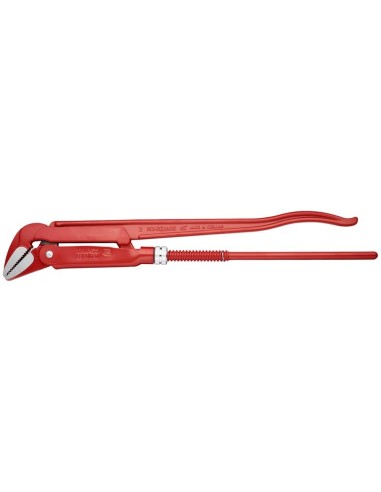 Llave para tubos a 45° recubierto de pintura pulverizada, rojo 570 mm KNIPEX 83 20 020