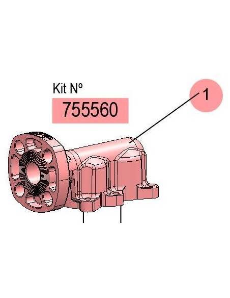 KIT COLECTOR SALIDA DP-200 (555164)