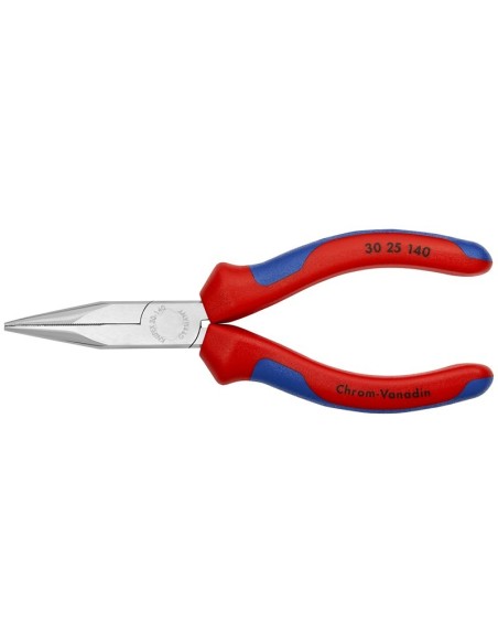 Alicate de boca larga con fundas multicomponentes cromado 140 mm KNIPEX 30 25 140