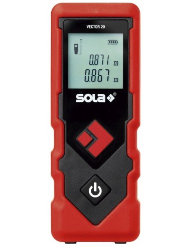 Medidor láser con alcance hasta 20 m VECTOR