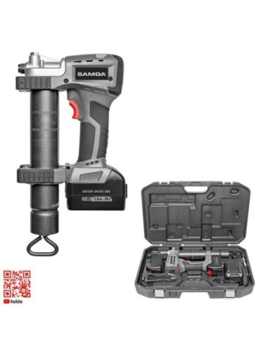 PISTOLA DE ENGRASE A BATERÍA PG-20V, Li-ION 20 V, 2 Ah