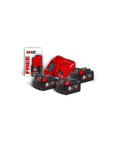 MILWAUKEE 4933451423 Pack NRG M18 M18 NRG-503