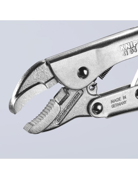 Mordaza grip galvanizado 180 mm KNIPEX 41 04 180 EAN