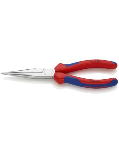 Alicate para mecánicos con fundas multicomponentes cromado 200 mm KNIPEX 38 15 200