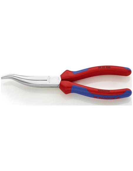 Alicate para mecánicos con fundas multicomponentes cromado 200 mm KNIPEX 38 35 200