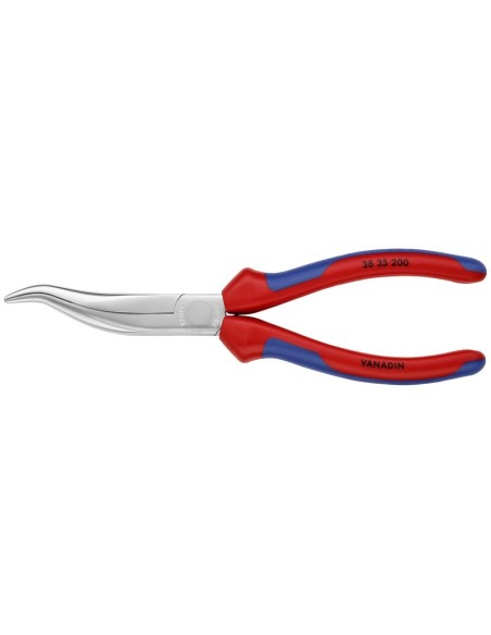 Alicate para mecánicos con fundas multicomponentes cromado 200 mm KNIPEX 38 35 200