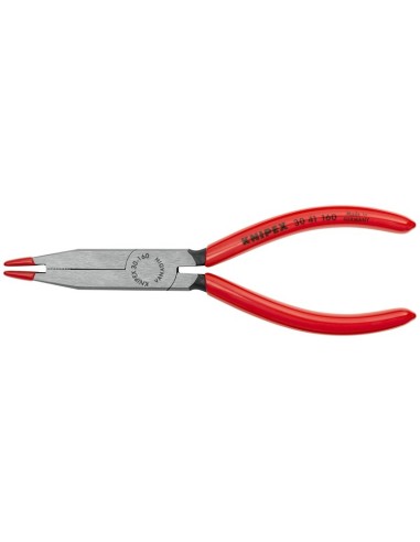 Alicate para lámparas halógenas recubiertos de plástico negro atramentado 160 mm KNIPEX 30 41 160