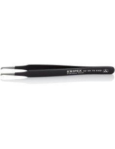 Pinzas de precisión SMD 118 mm KNIPEX 92 08 78 ESD