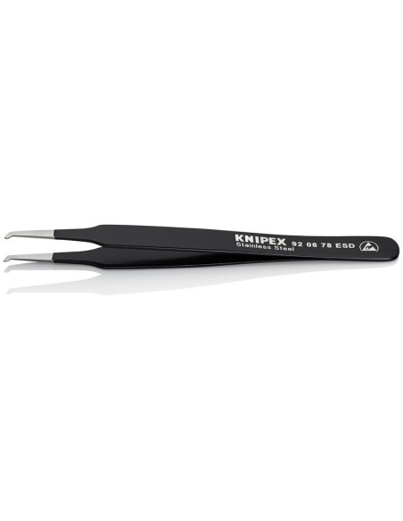 Pinzas de precisión SMD 118 mm KNIPEX 92 08 78 ESD