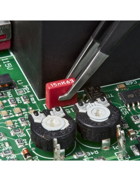 Pinzas de precisión SMD 118 mm KNIPEX 92 08 78 ESD