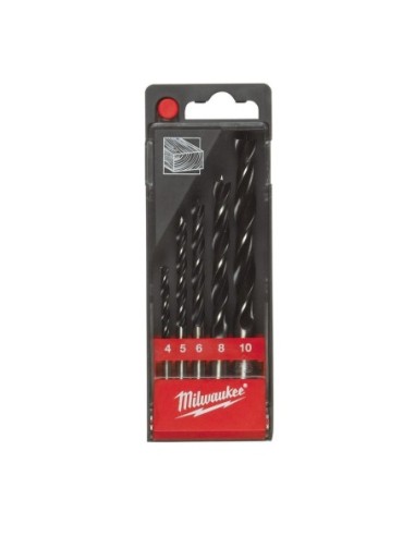 MILWAUKEE 4932352465 Juegos de brocas de 3 puntas DIN 7487 E