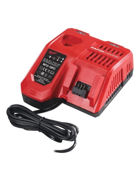 MILWAUKEE 4932451079 Cargador rápido multivoltaje M12 M12-18 FC
