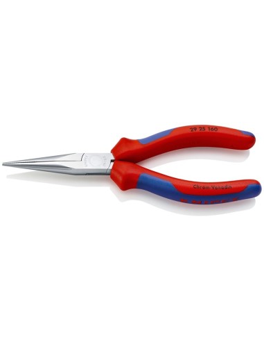 Alicates para telefonía con fundas multicomponentes cromado 160 mm KNIPEX 29 25 160