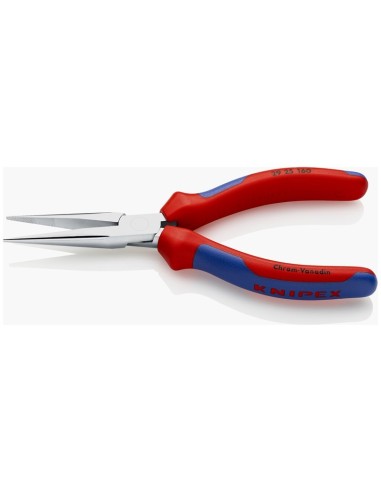Alicates para telefonía con fundas multicomponentes cromado 160 mm KNIPEX 29 25 160