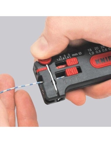 Mini pelacables 100 mm KNIPEX 12 80 100 SB