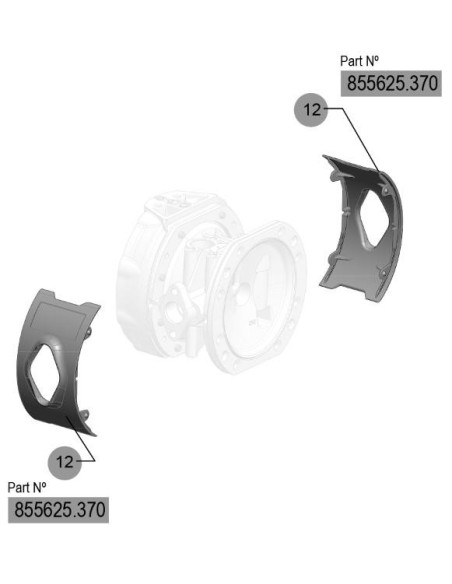 CARENA DF-50 PLASTICO C.NEGRO