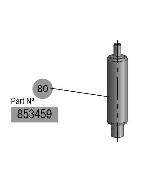 VASTAGO MOTOR Ø45mm PM60-12,1