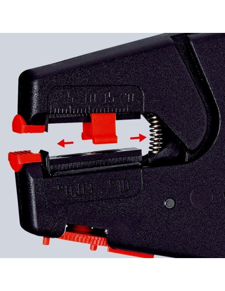 Pelacables autoajustable 200 mm KNIPEX 12 40 200 EAN