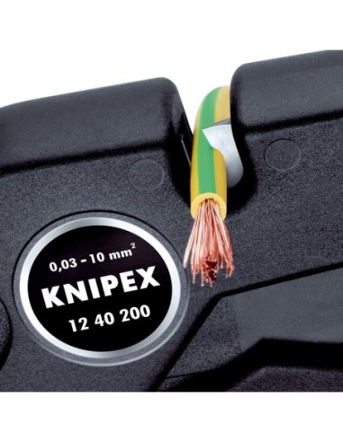 Pelacables autoajustable 200 mm KNIPEX 12 40 200 EAN