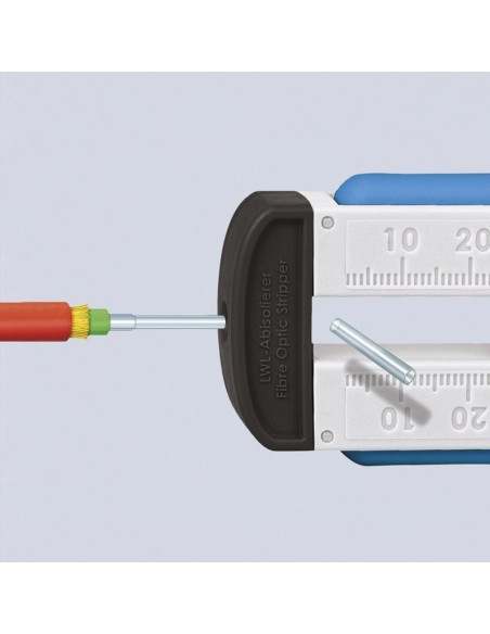 Pelacables para cables de fibra óptica 190 mm KNIPEX 12 85 110 SB