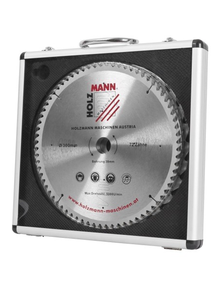 Set de 3 discos TCT en maletín aluminio | KSB300SET Holzmann
