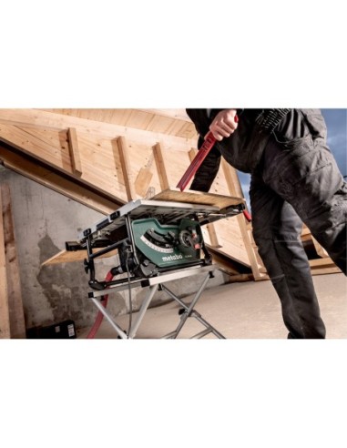 Sierra eléctrica circular de mesa 1500W METABO 610254000 TS 254 M
