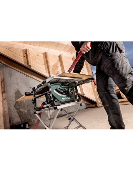 Sierra eléctrica circular de mesa 1500W METABO 610254000 TS 254 M