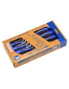 ALYCO 119055 Juego de 8 destornilladores en caja carton