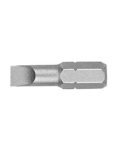 Puntas planas de 25 mm en blister perforado