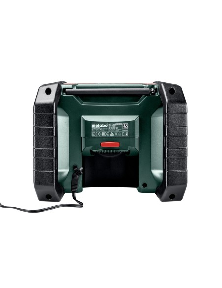RADIO OBRAS A BATERÍA 12-18V, METABO 600777850 R 12-18 BT