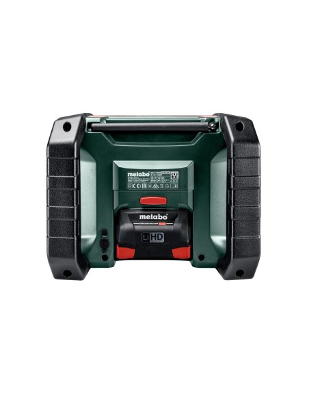 RADIO OBRAS A BATERÍA 12-18V, METABO 600777850 R 12-18 BT